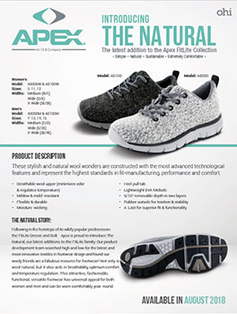 Apex The Natural Sell Sheet